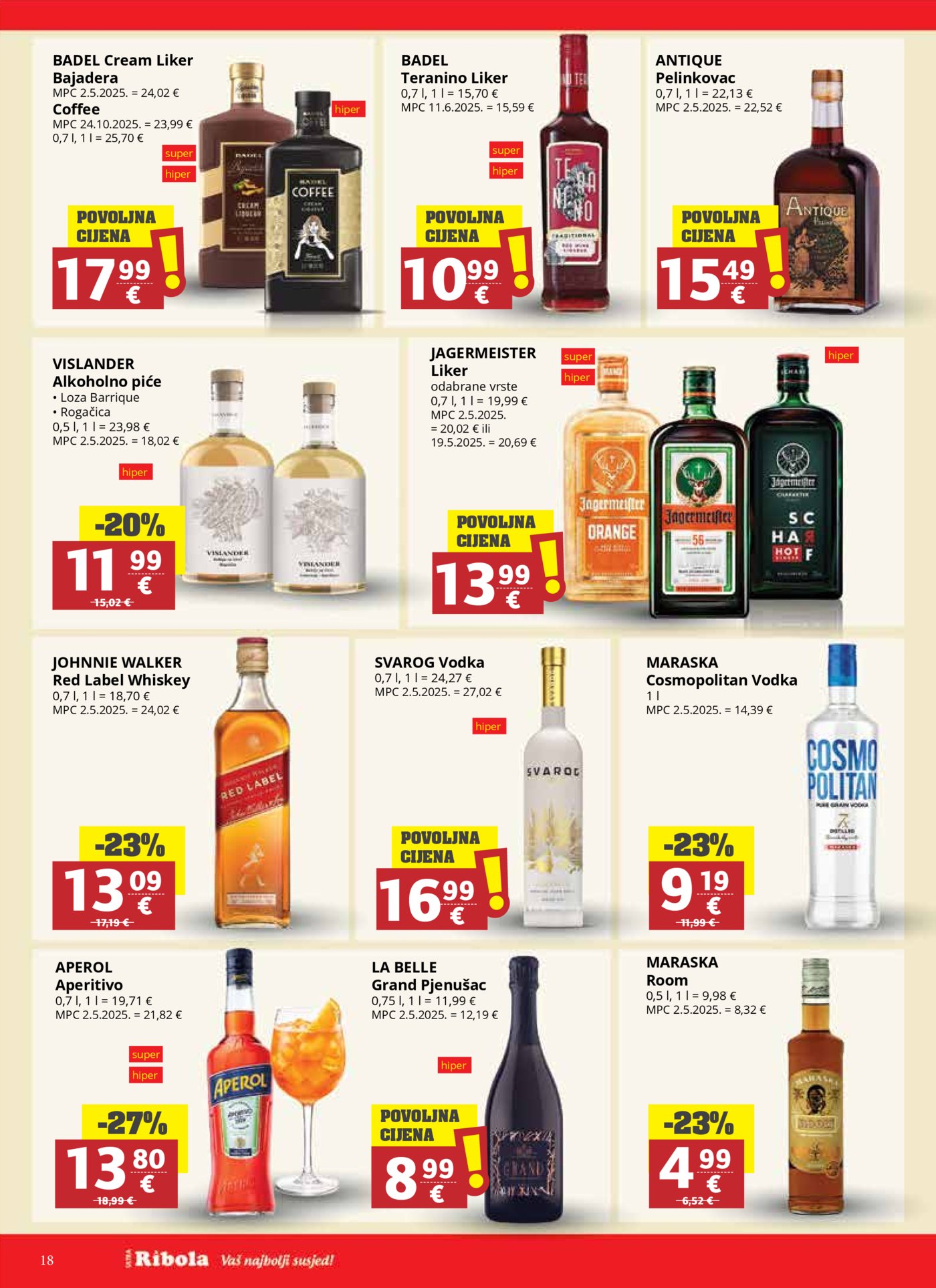 Ribola katalog Akcija 25.03.-07.04.2026.