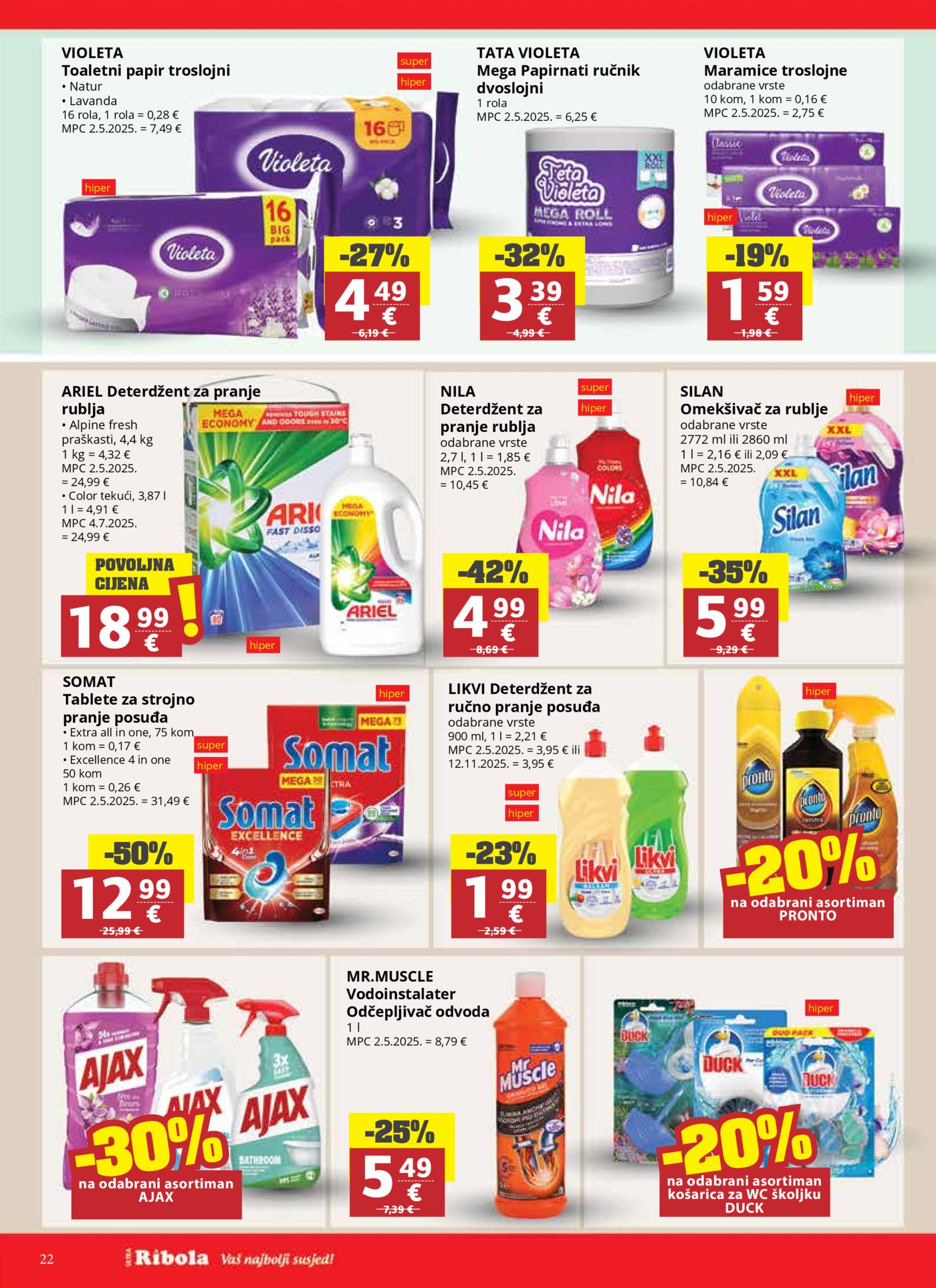 Ribola katalog Akcija 25.03.-07.04.2026.