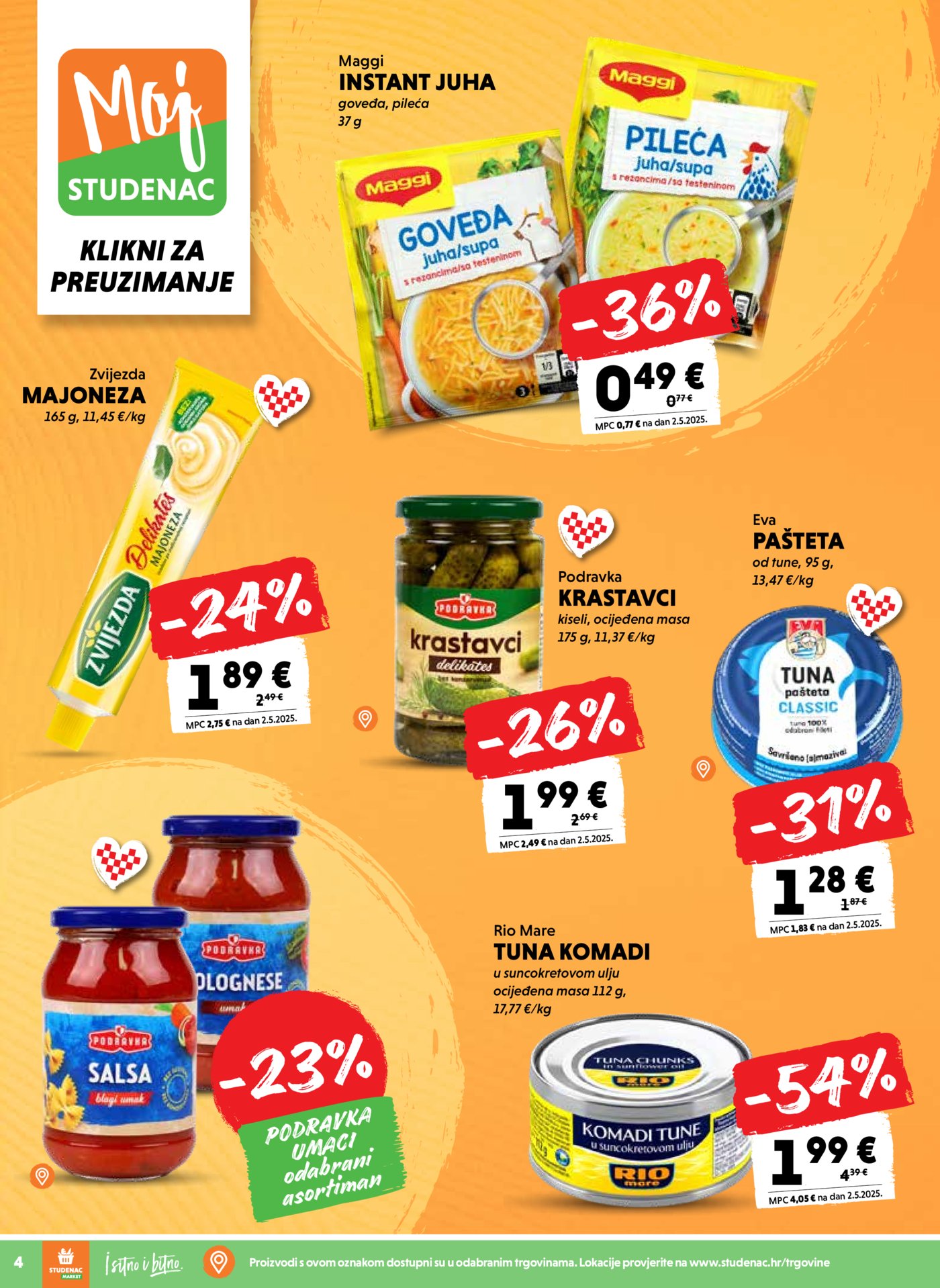 Studenac katalog Moj Studenac 25.03. - 31.03.2026.