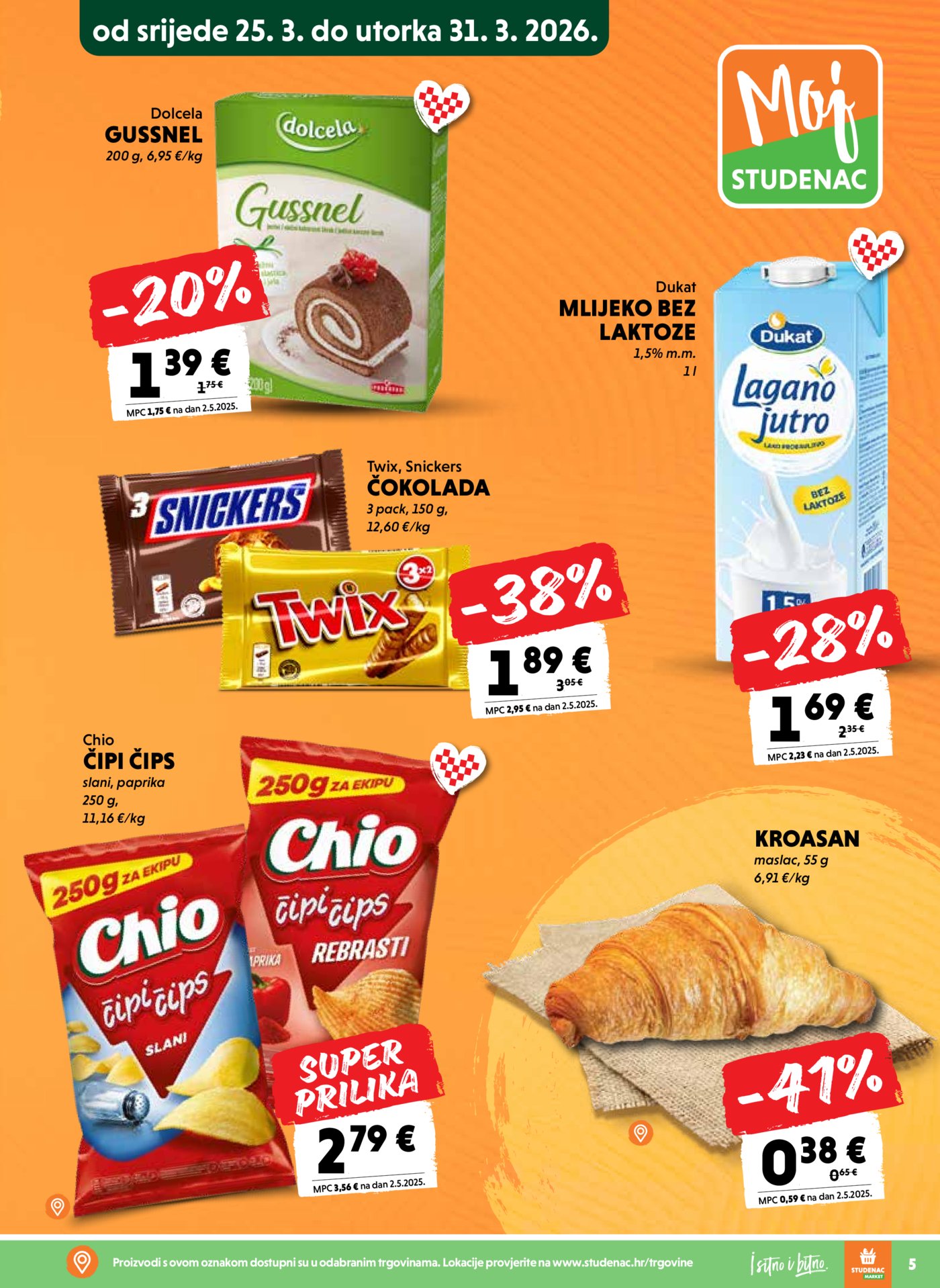 Studenac katalog Moj Studenac 25.03. - 31.03.2026.