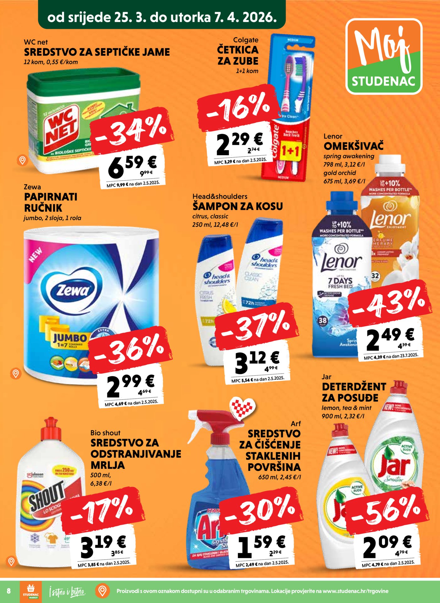 Studenac katalog Moj Studenac 25.03. - 31.03.2026.