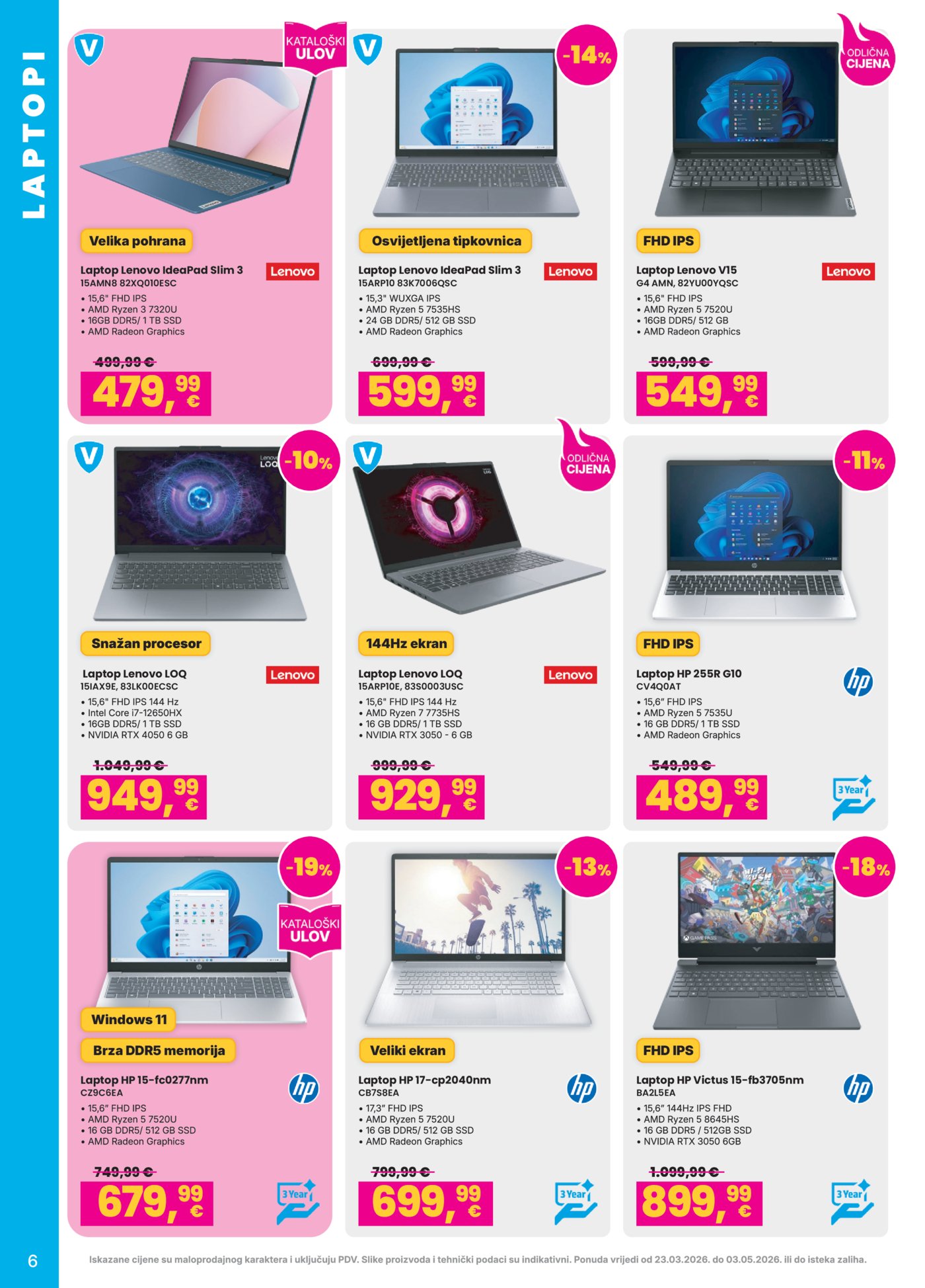 Vacom katalog Akcija 23.03. - 03.05.2026.