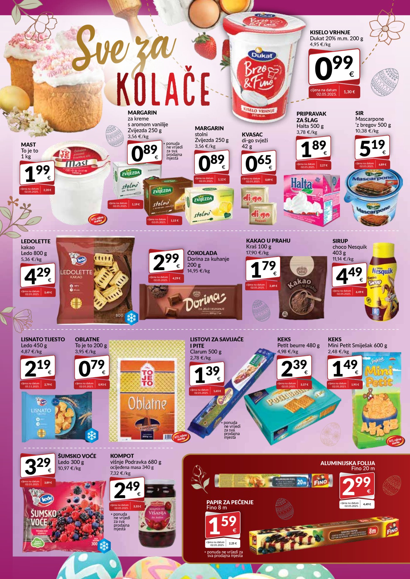 Bakmaz katalog Akcija 01.04.-07.04.2026.