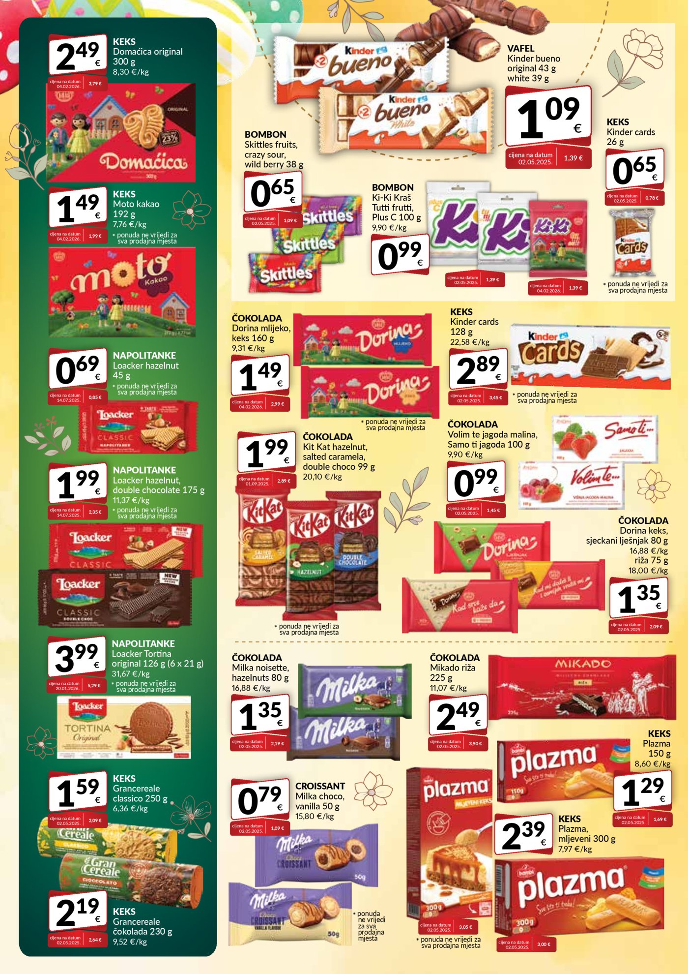 Bakmaz katalog Akcija 01.04.-07.04.2026.
