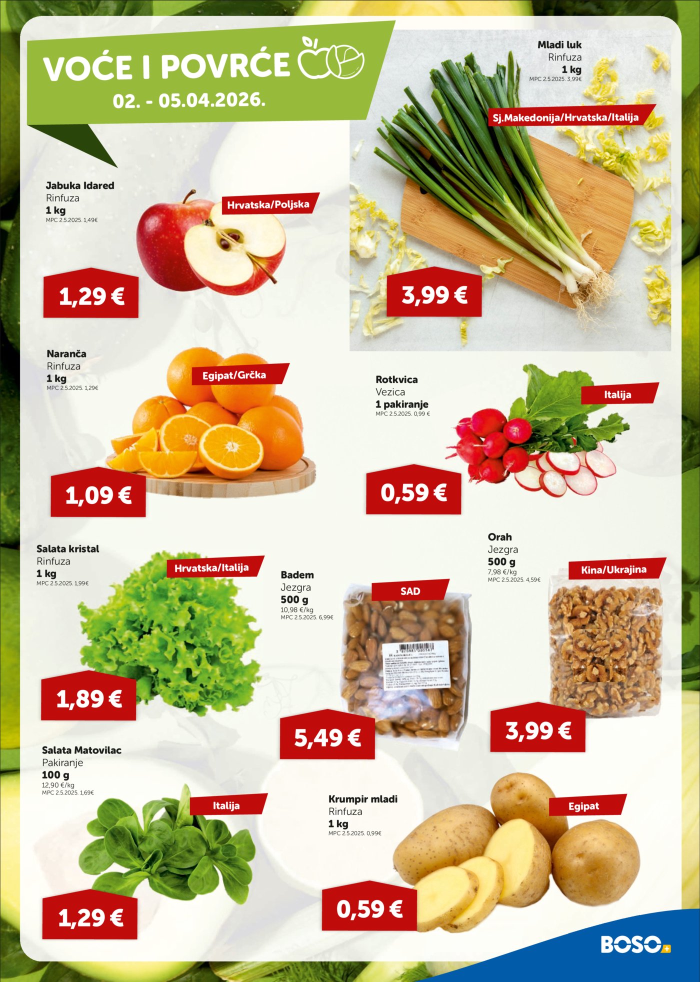 Boso katalog Akcija 02.04. - 08.04.2026.