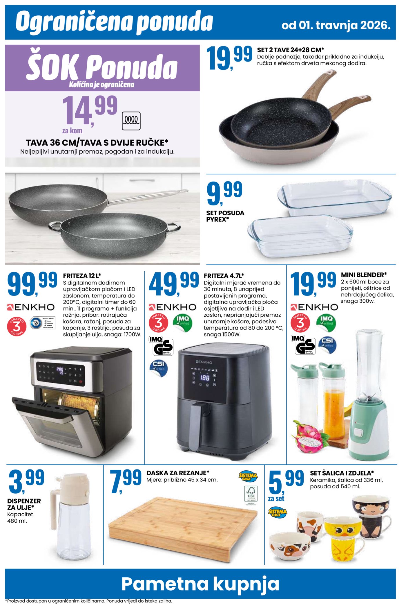 Eurospin katalog Pametna kupnja 01.04. - 07.04.2026.