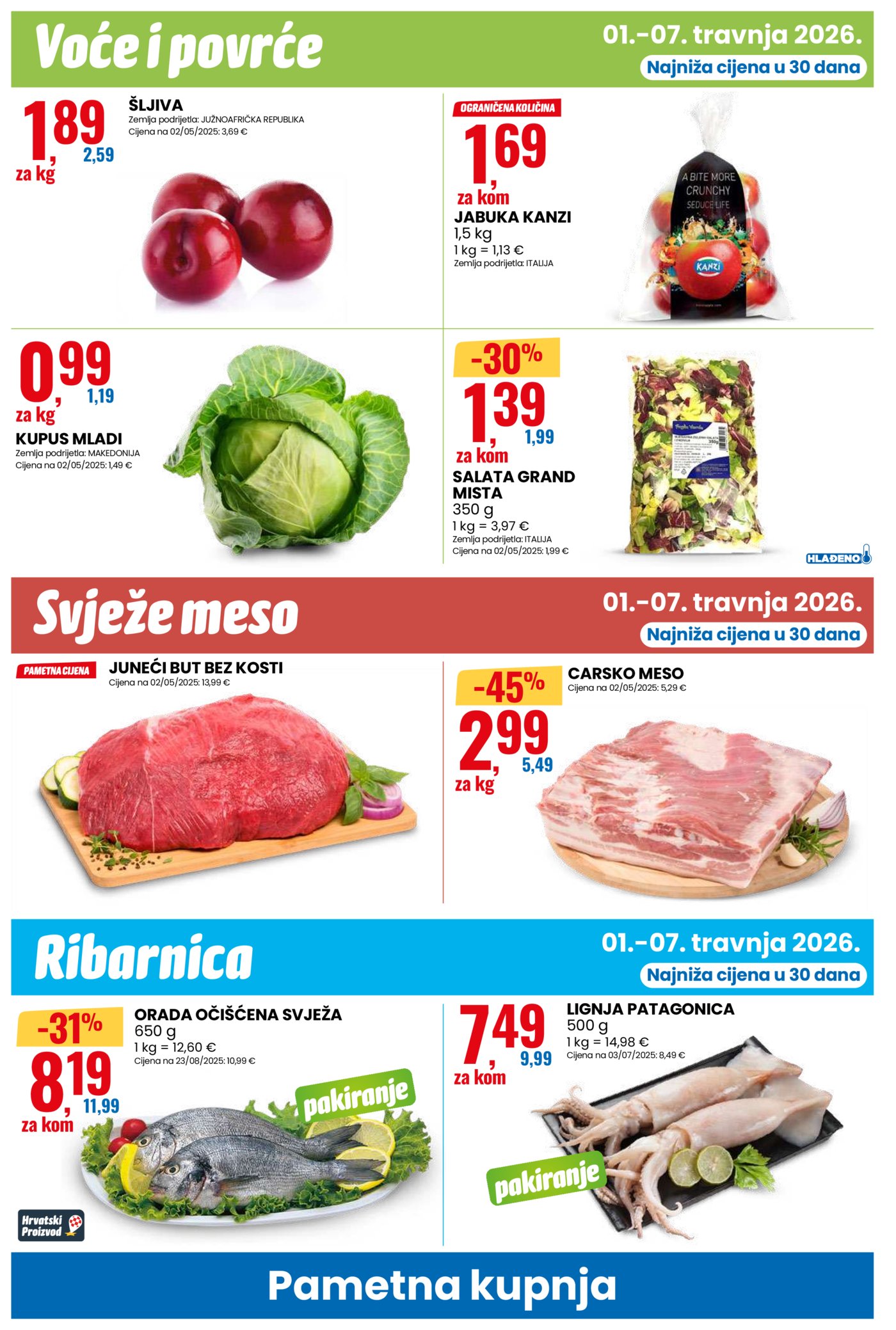 Eurospin katalog Pametna kupnja 01.04. - 07.04.2026.