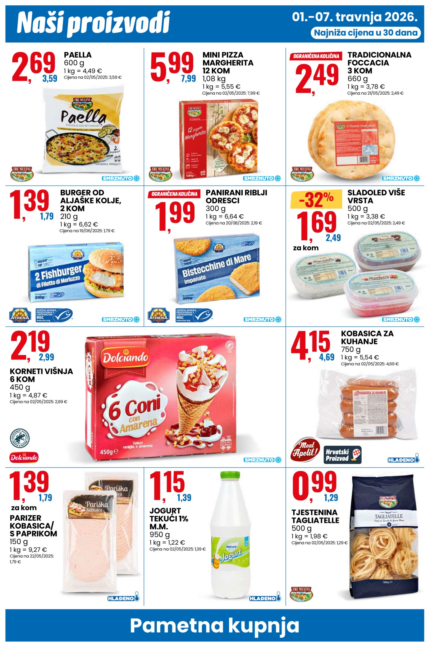 Eurospin katalog Pametna kupnja 01.04. - 07.04.2026.