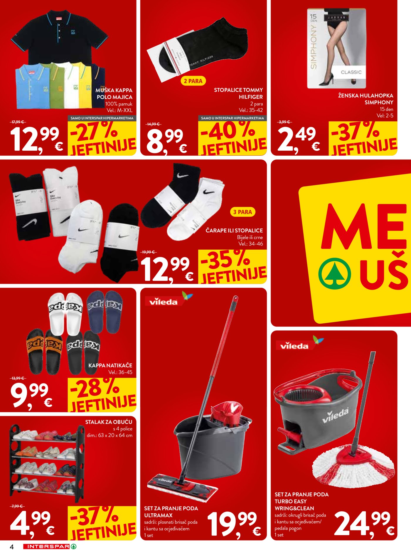 INTERSPAR katalog Mega uštede 01.04. - 21.04.2026.