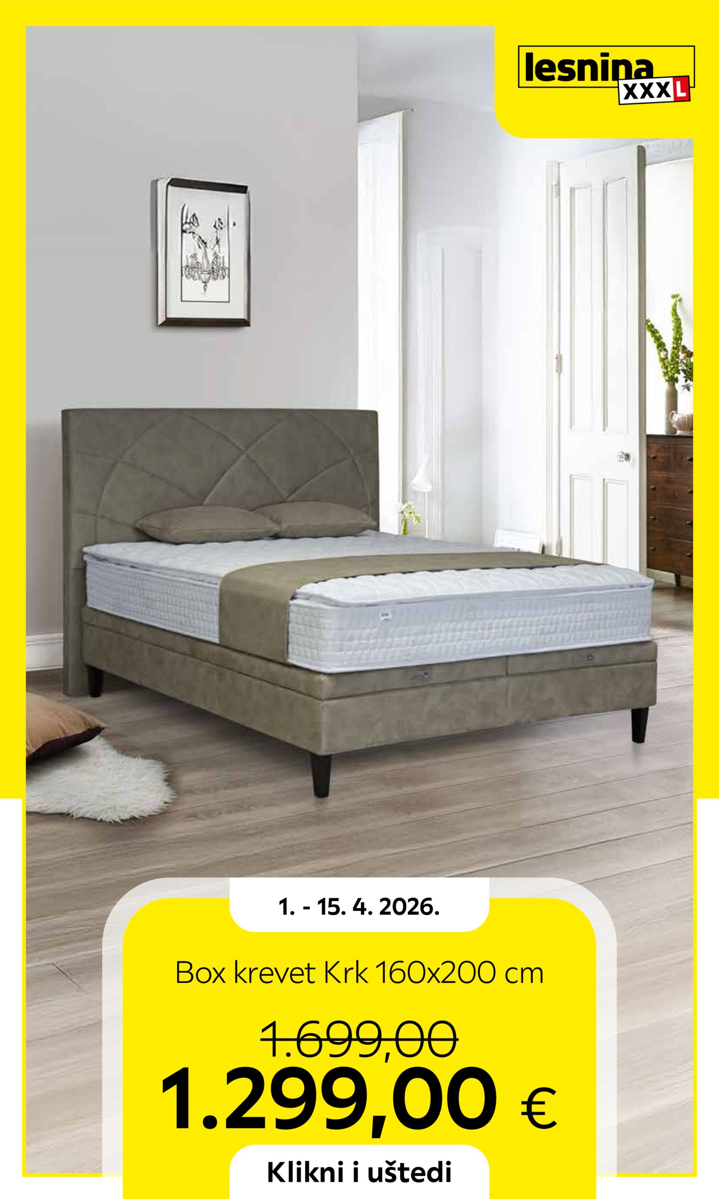 Lesnina katalog Akcija 01.04. - 15.04.2026.