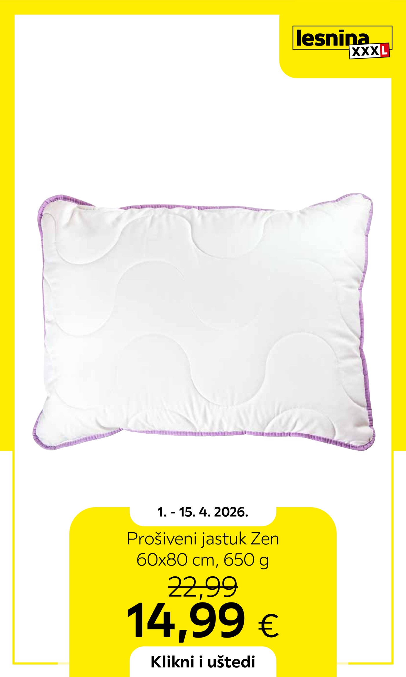 Lesnina katalog Akcija 01.04. - 15.04.2026.