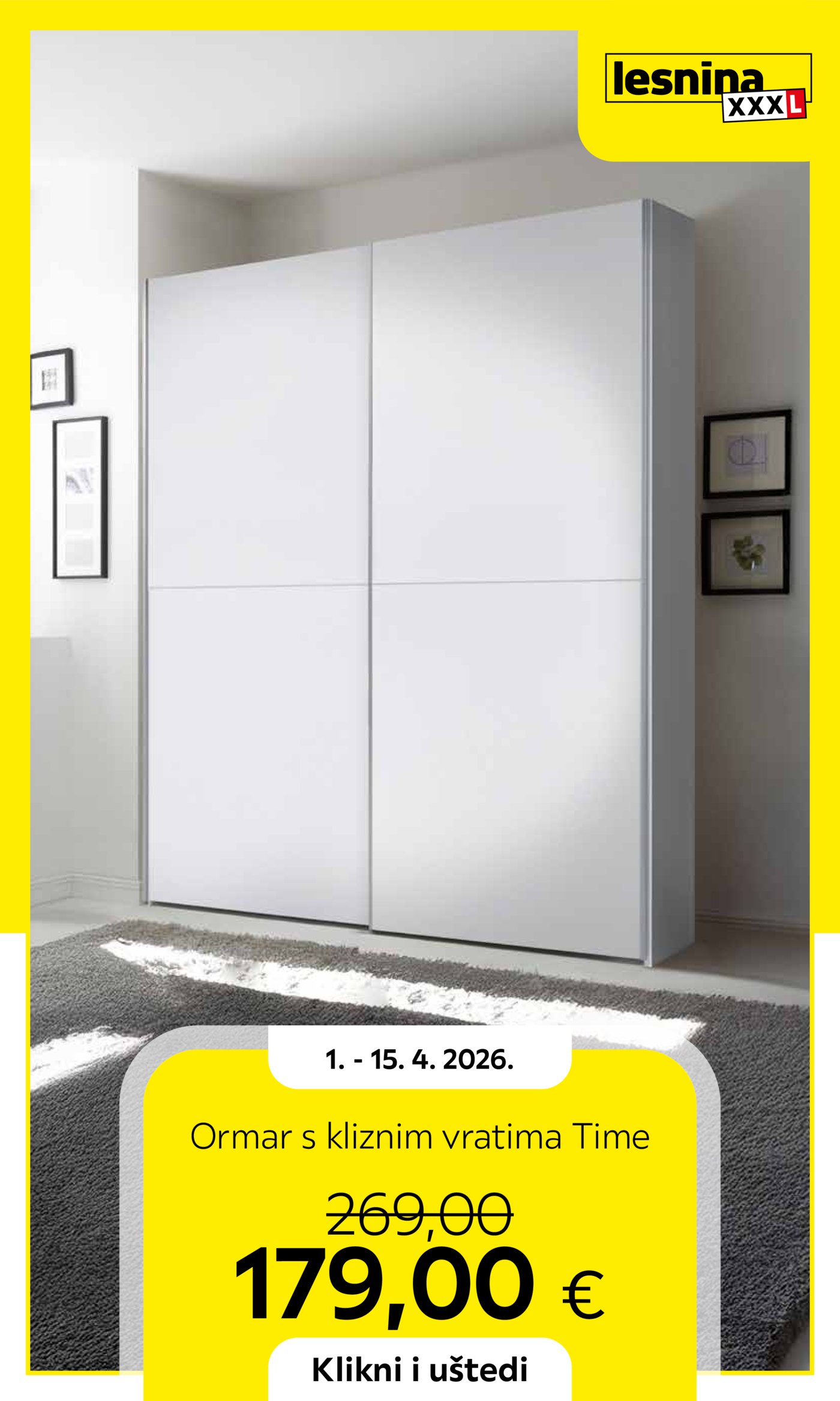 Lesnina katalog Akcija 01.04. - 15.04.2026.