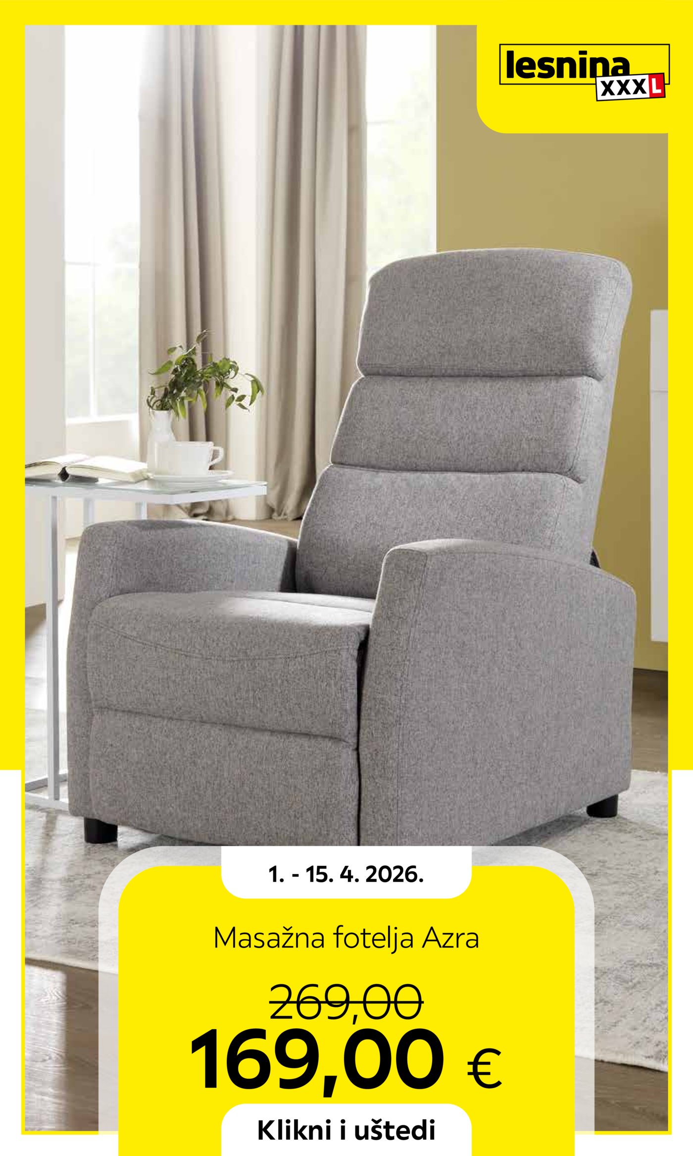 Lesnina katalog Akcija 01.04. - 15.04.2026.