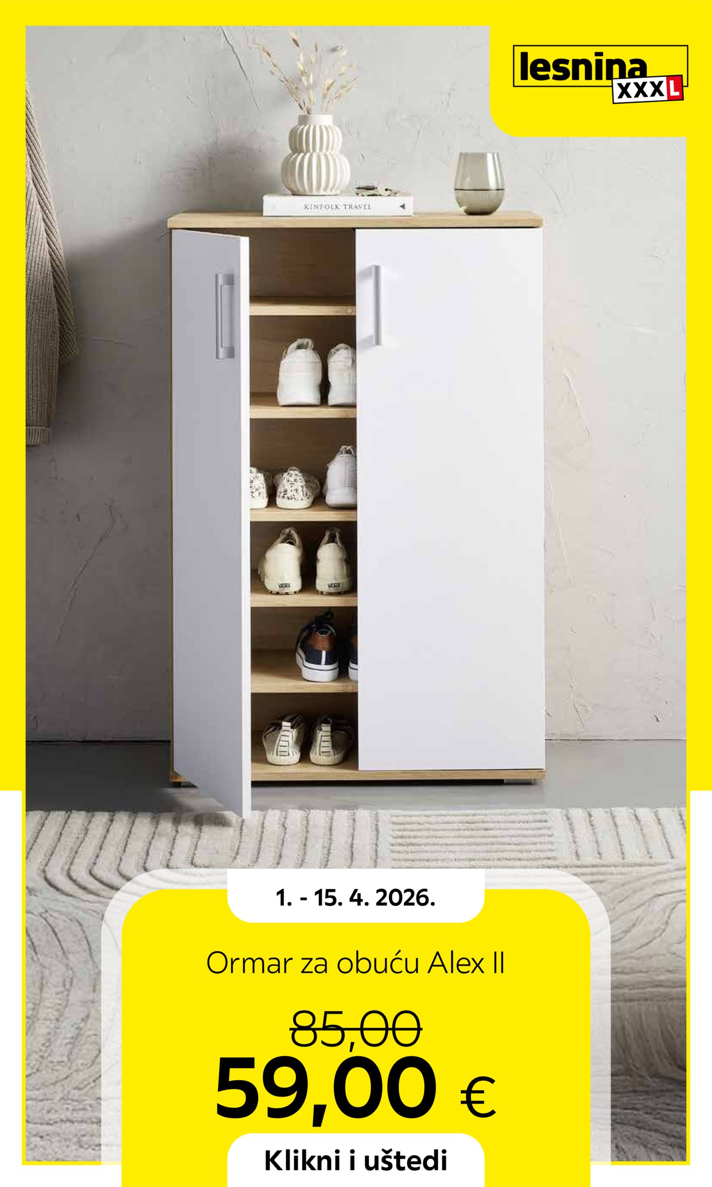 Lesnina katalog Akcija 01.04. - 15.04.2026.