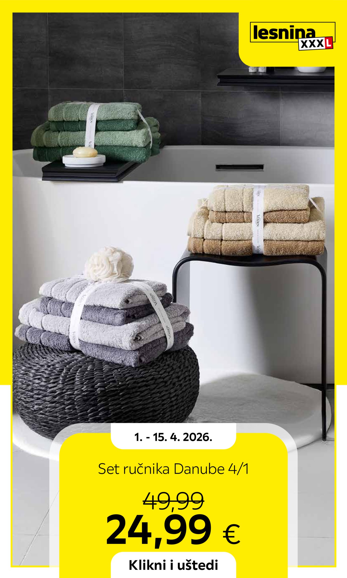 Lesnina katalog Akcija 01.04. - 15.04.2026.