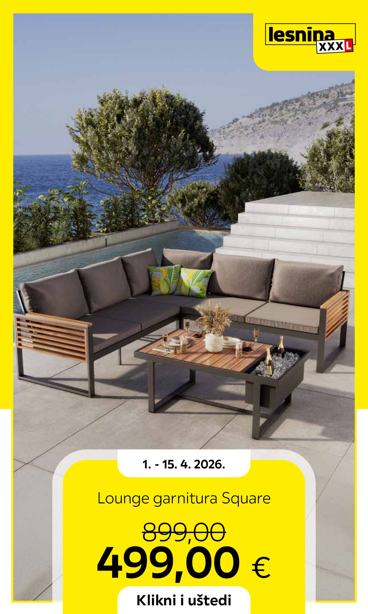 Lesnina katalog Akcija 01.04. - 15.04.2026.