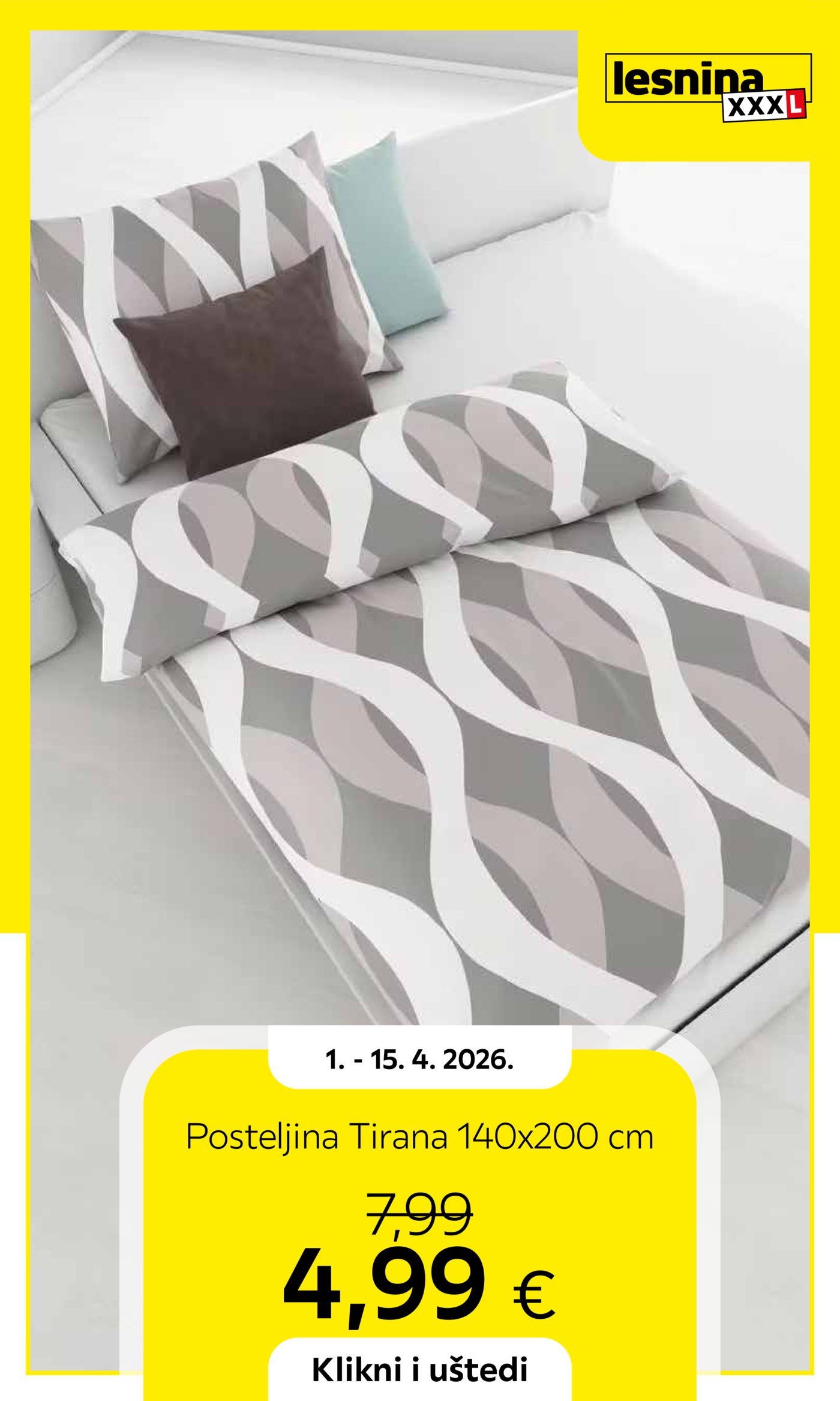 Lesnina katalog Akcija 01.04. - 15.04.2026.