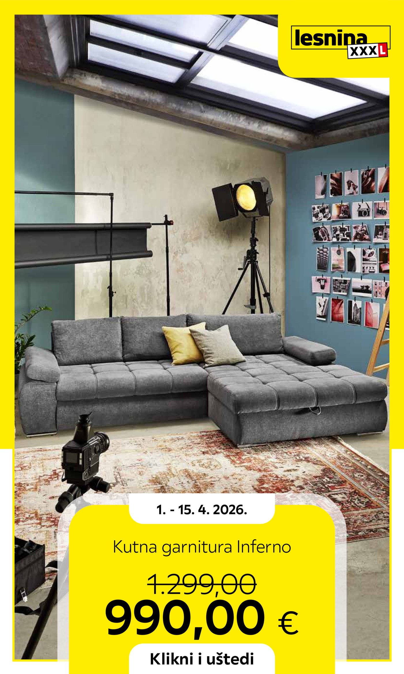 Lesnina katalog Akcija 01.04. - 15.04.2026.