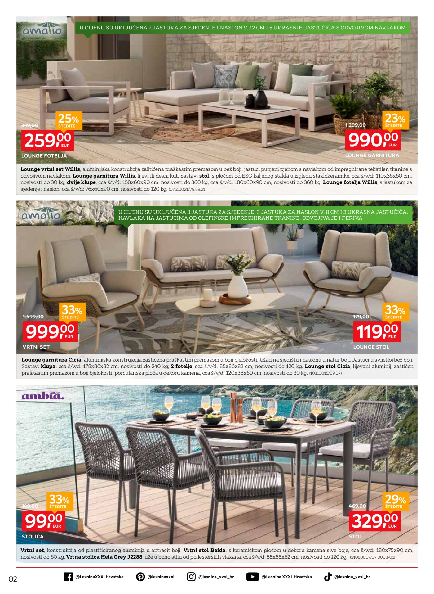 Lesnina katalog Oaza za opuštanje 31.03. - 23.04.2026.