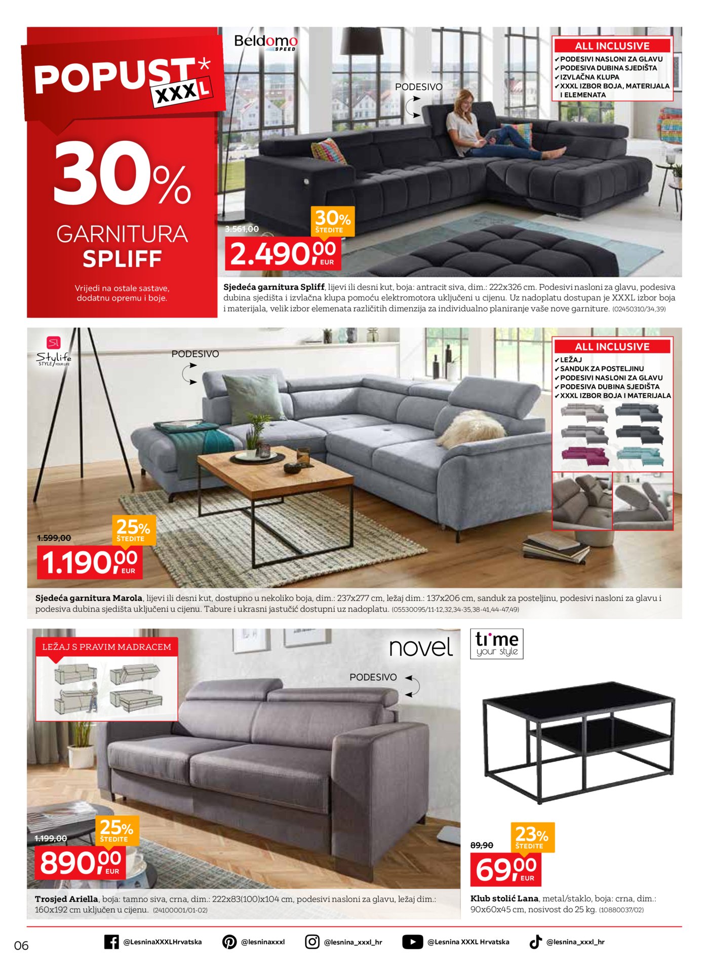 Lesnina katalog Oaza za opuštanje 31.03. - 23.04.2026.