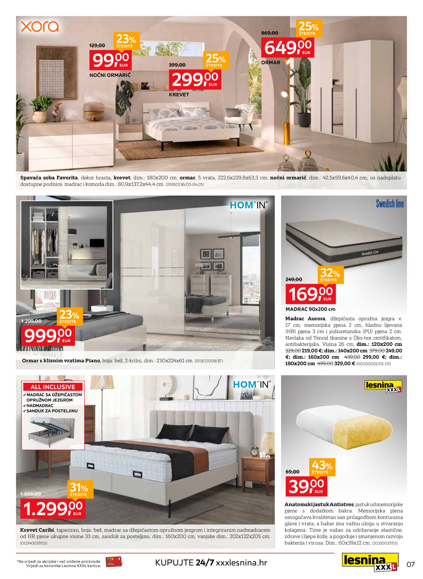 Lesnina katalog Oaza za opuštanje 31.03. - 23.04.2026.