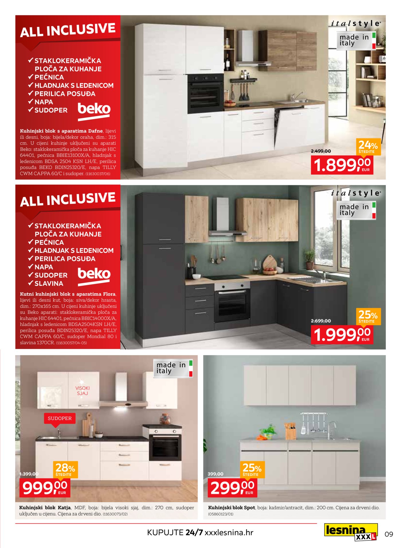 Lesnina katalog Oaza za opuštanje 31.03. - 23.04.2026.