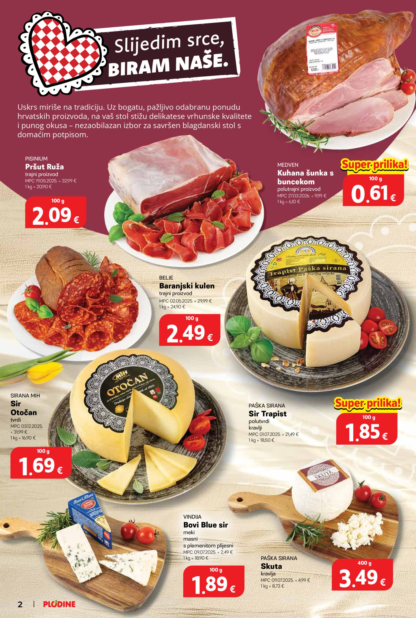 Plodine katalog Akcija 01.04. - 07.04.2026.