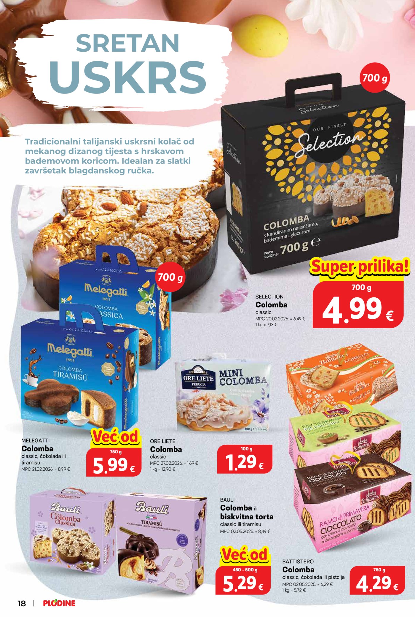 Plodine katalog Akcija 01.04. - 07.04.2026.