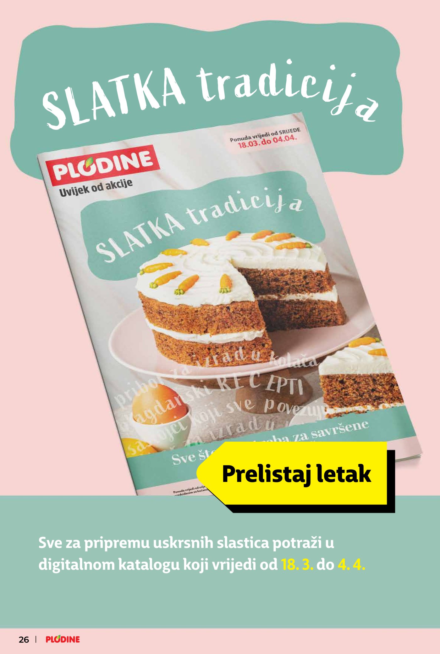 Plodine katalog Akcija 01.04. - 07.04.2026.