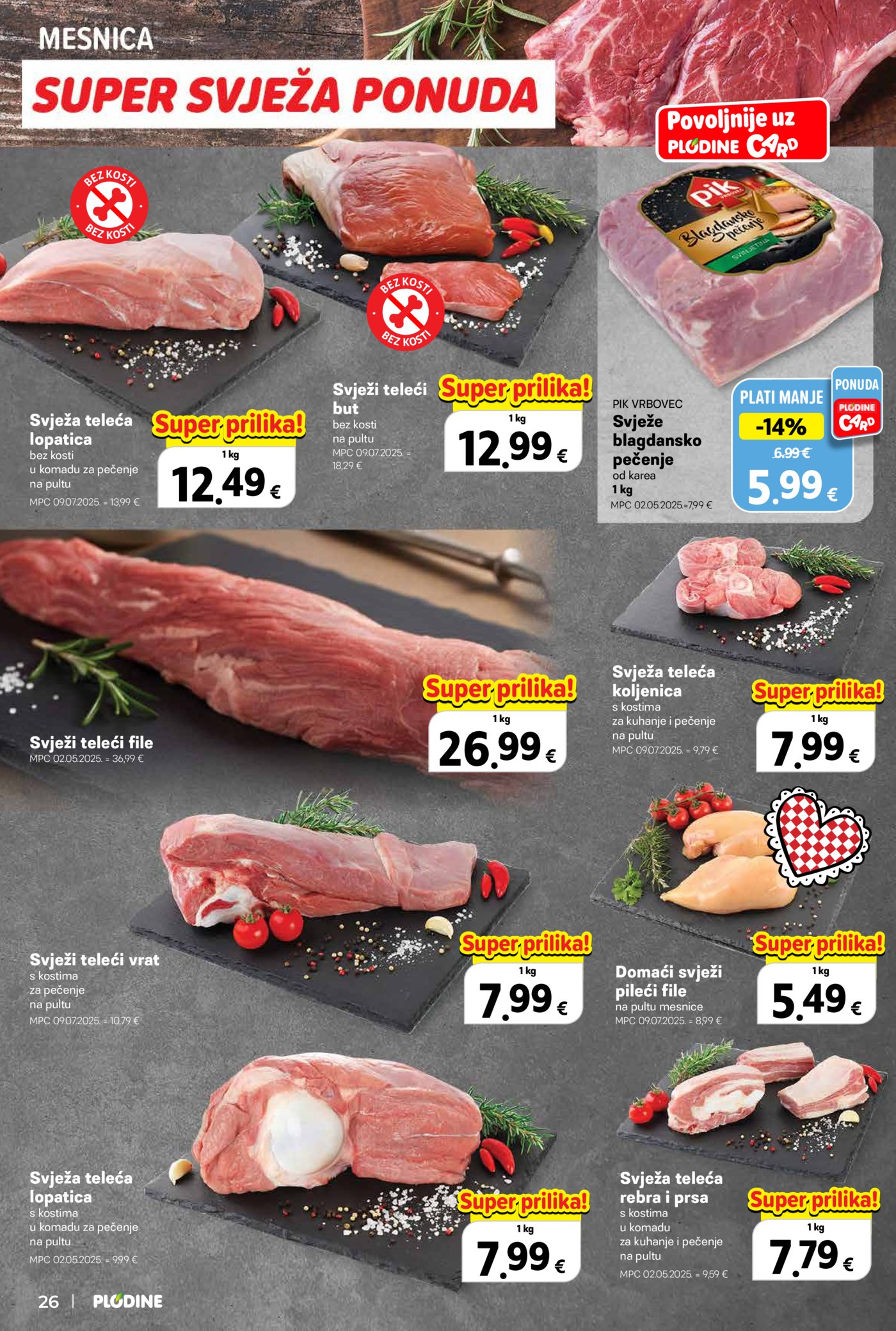 Plodine katalog Akcija 01.04. - 07.04.2026.