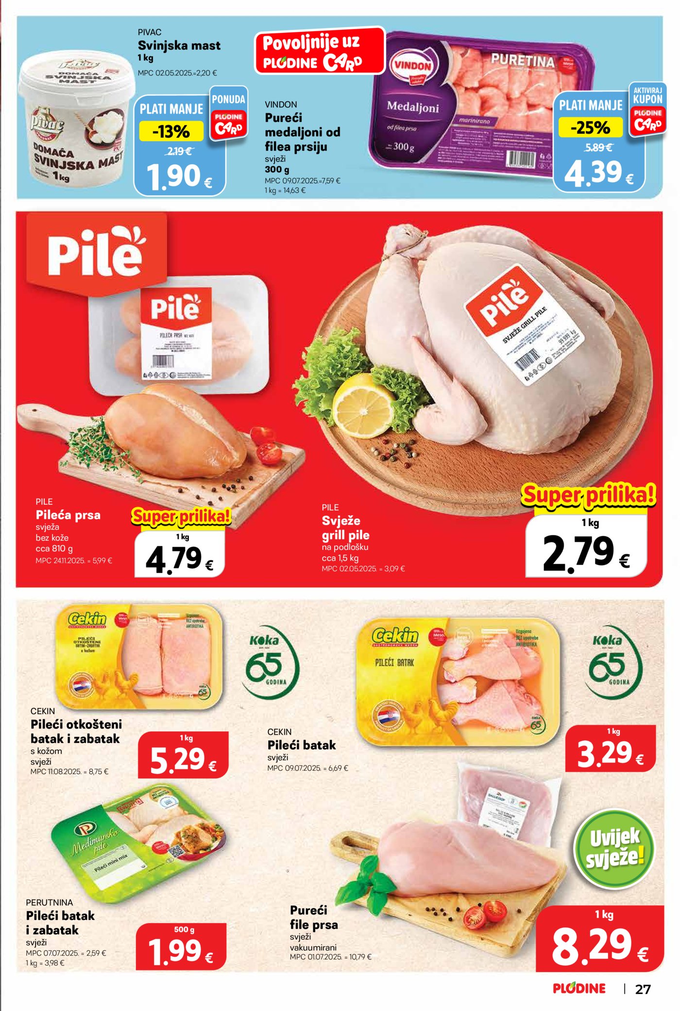 Plodine katalog Akcija 01.04. - 07.04.2026.