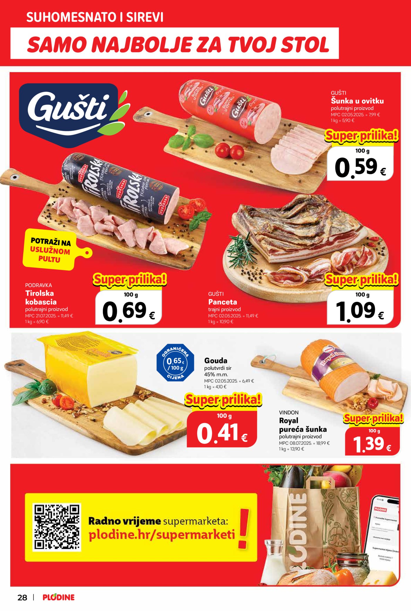 Plodine katalog Akcija 01.04. - 07.04.2026.