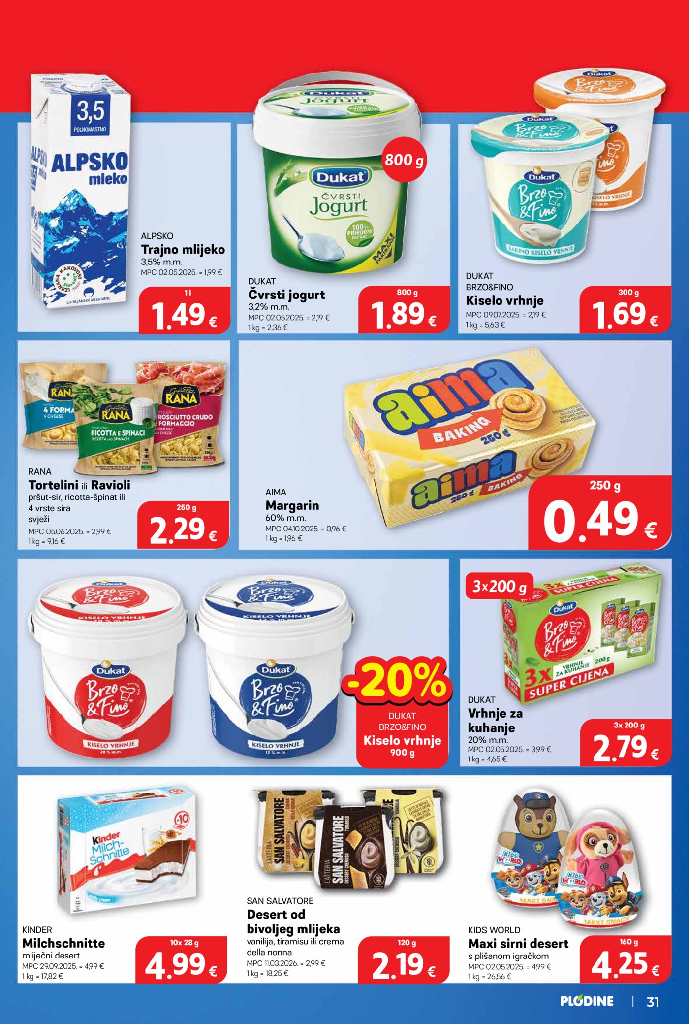 Plodine katalog Akcija 01.04. - 07.04.2026.