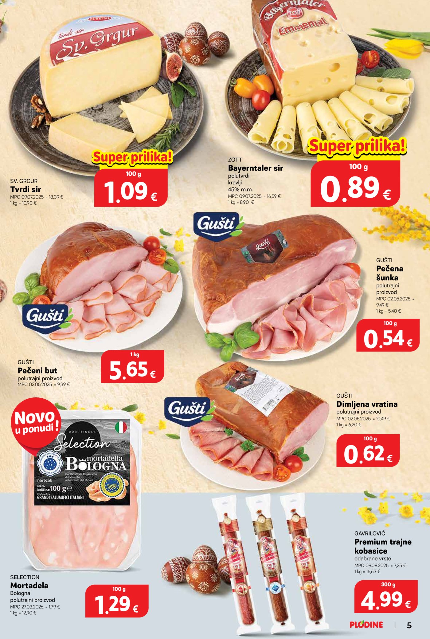 Plodine katalog Akcija 01.04. - 07.04.2026.