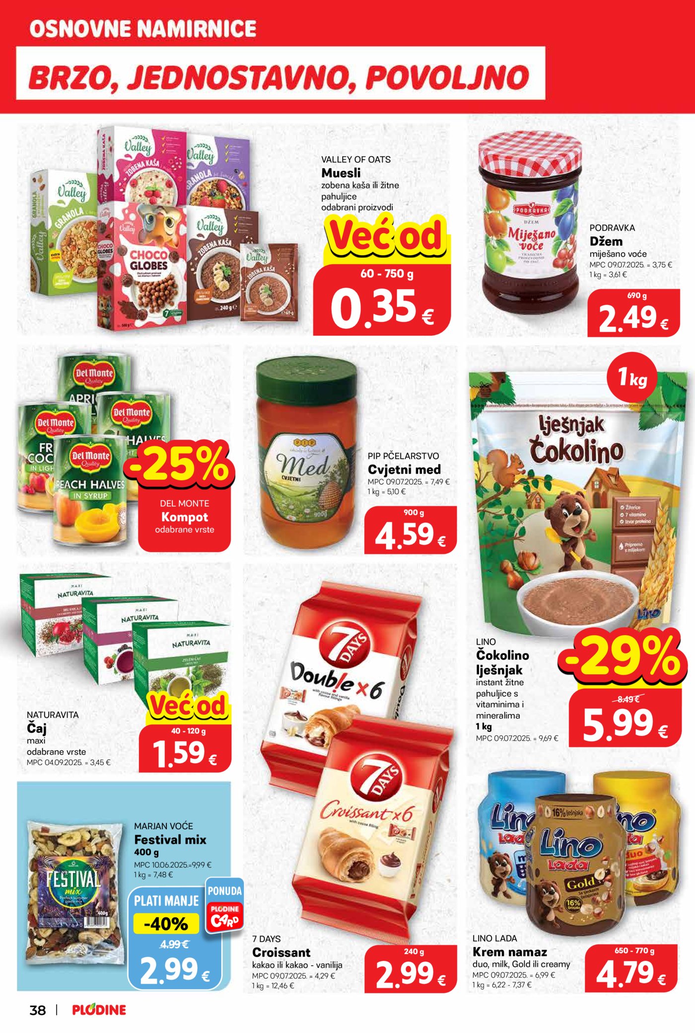 Plodine katalog Akcija 01.04. - 07.04.2026.