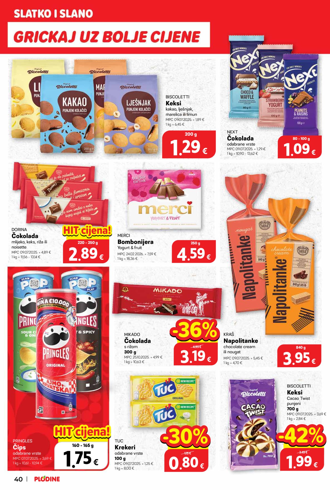 Plodine katalog Akcija 01.04. - 07.04.2026.