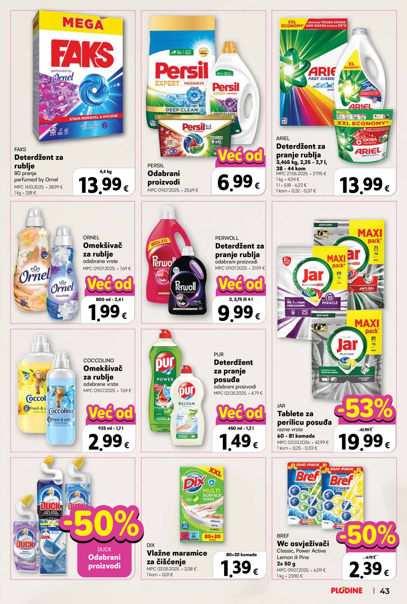 Plodine katalog Akcija 01.04. - 07.04.2026.