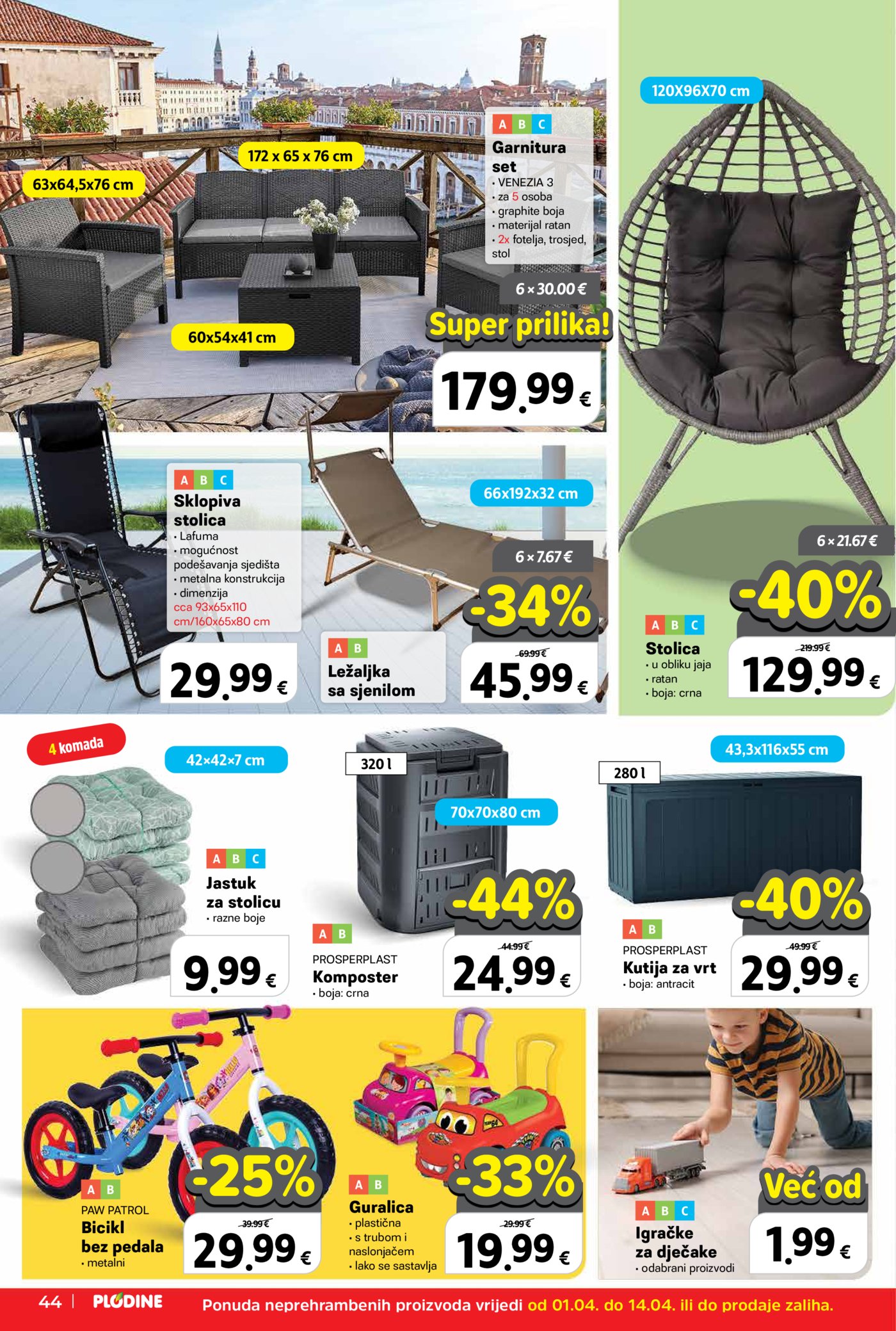 Plodine katalog Akcija 01.04. - 07.04.2026.