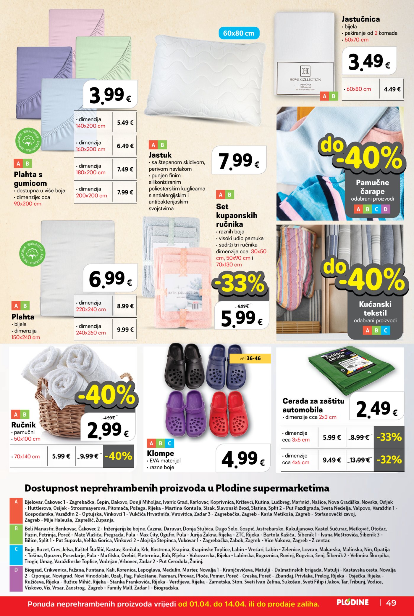 Plodine katalog Akcija 01.04. - 07.04.2026.