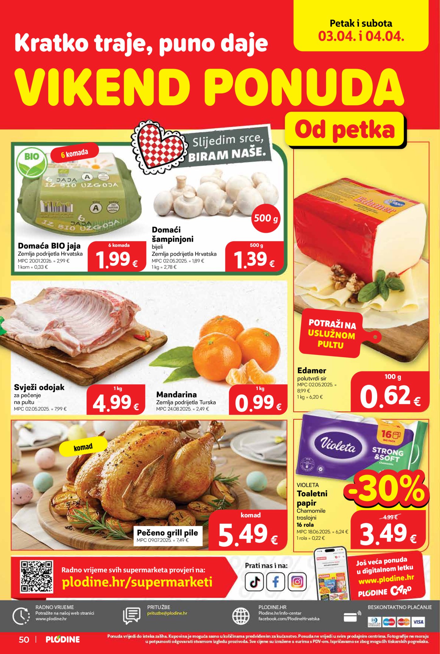 Plodine katalog Akcija 01.04. - 07.04.2026.