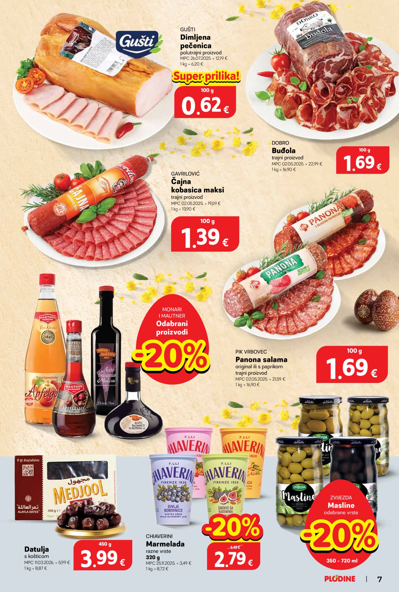 Plodine katalog Akcija 01.04. - 07.04.2026.