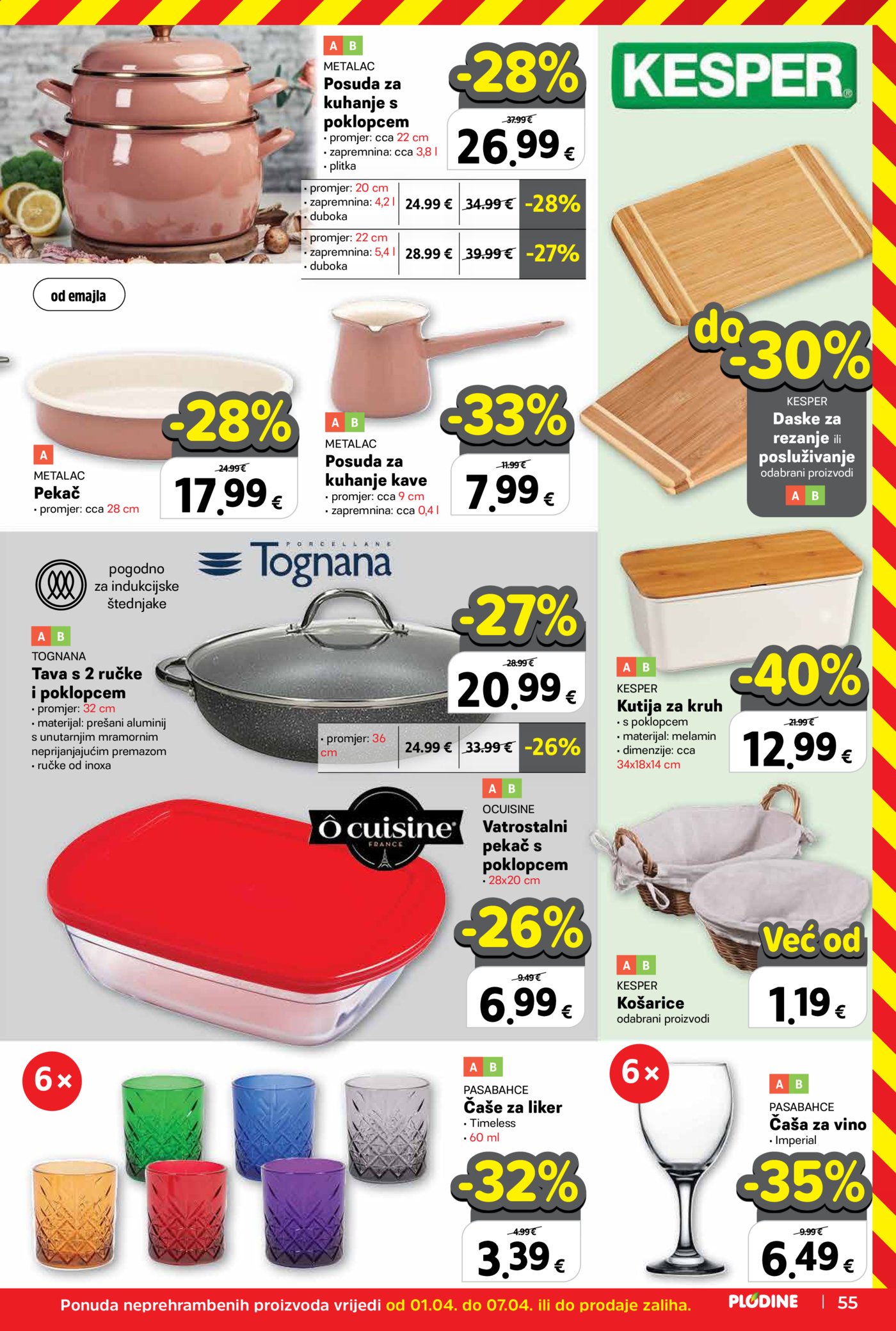 Plodine katalog Akcija 01.04. - 07.04.2026.