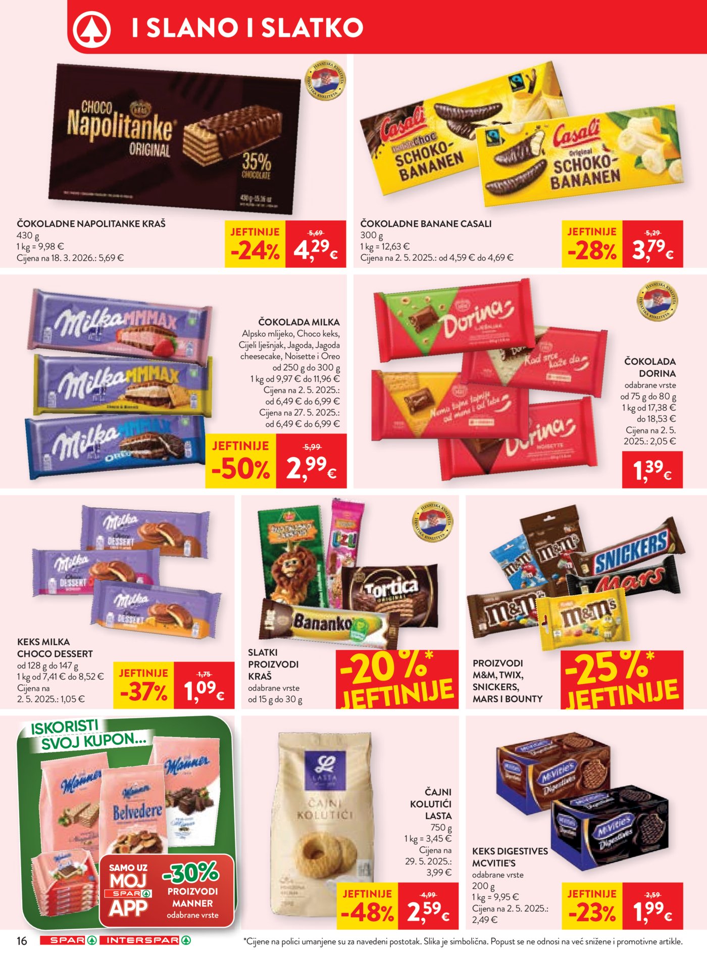SPAR - INTERSPAR katalog Akcija 01.04. - 07.04.2026.