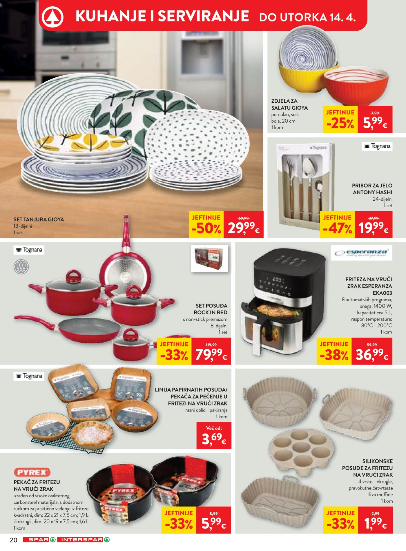 SPAR - INTERSPAR katalog Akcija 01.04. - 07.04.2026.