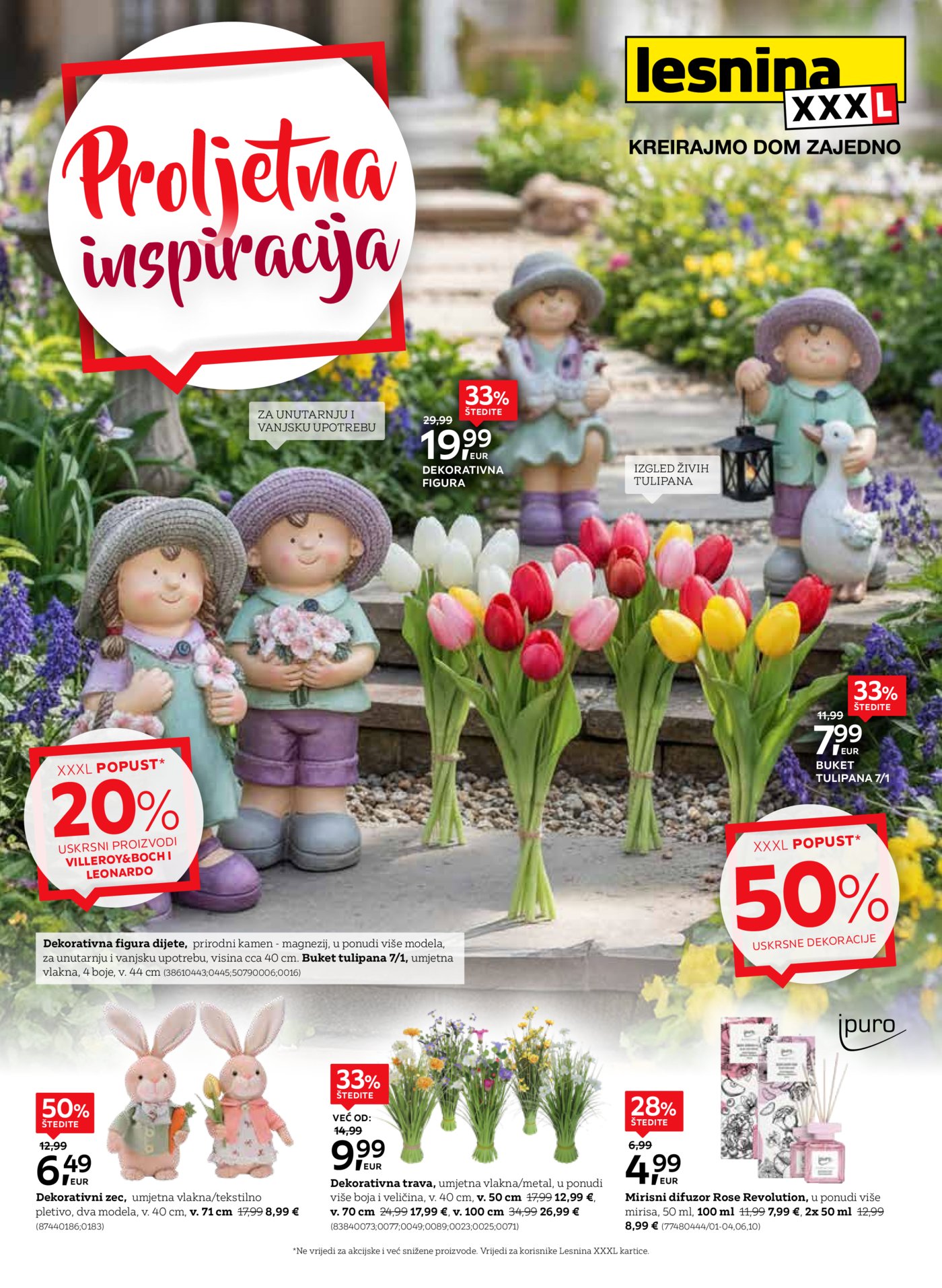 Lesnina katalog Proljetna inspiracija 31.03. - 23.04.2026.