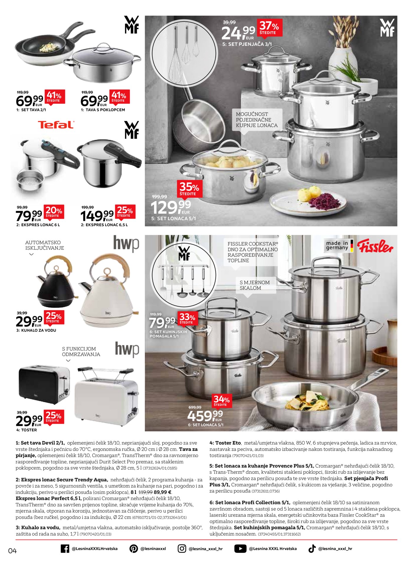 Lesnina katalog Proljetna inspiracija 31.03. - 23.04.2026.