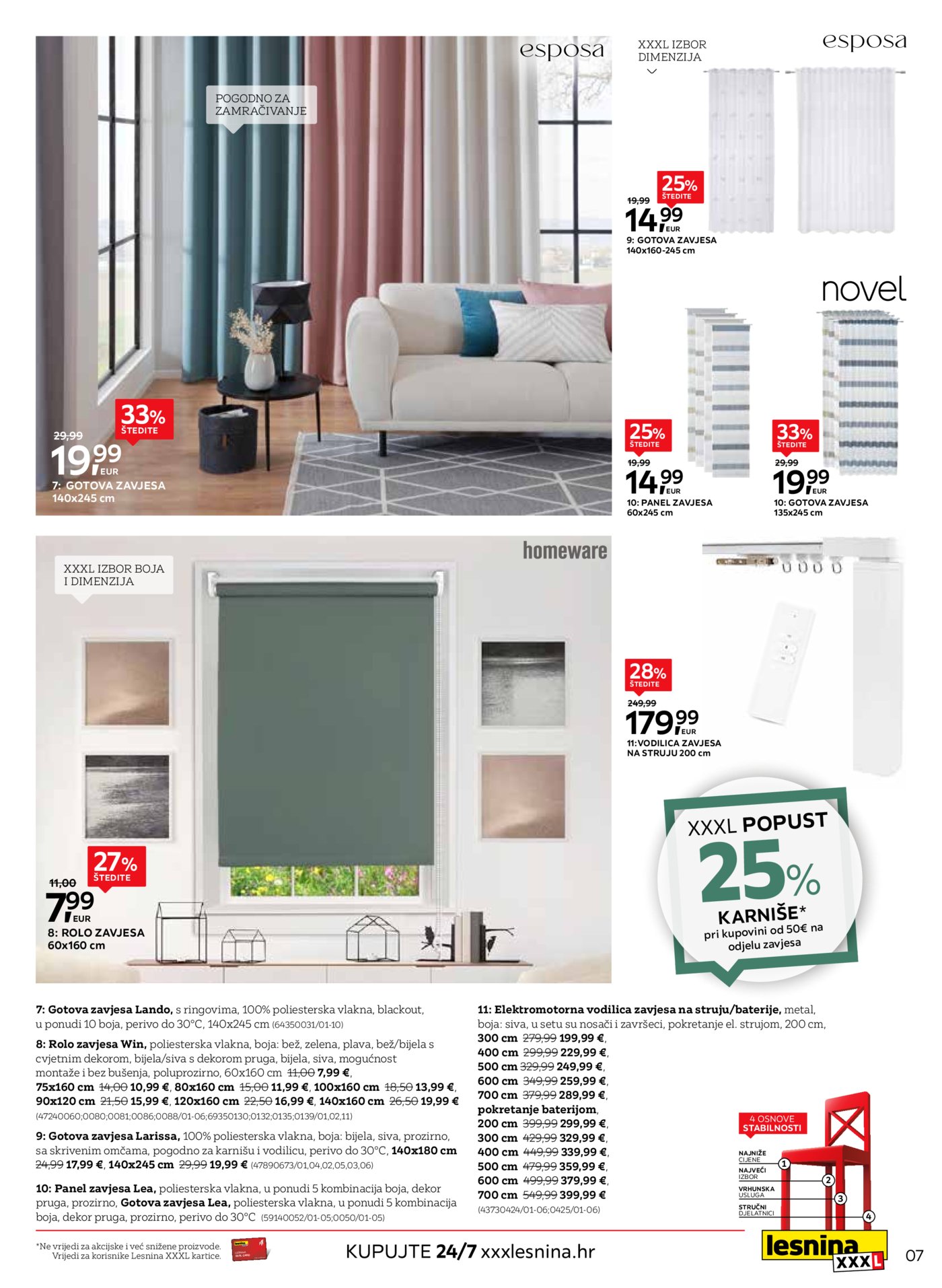 Lesnina katalog Proljetna inspiracija 31.03. - 23.04.2026.