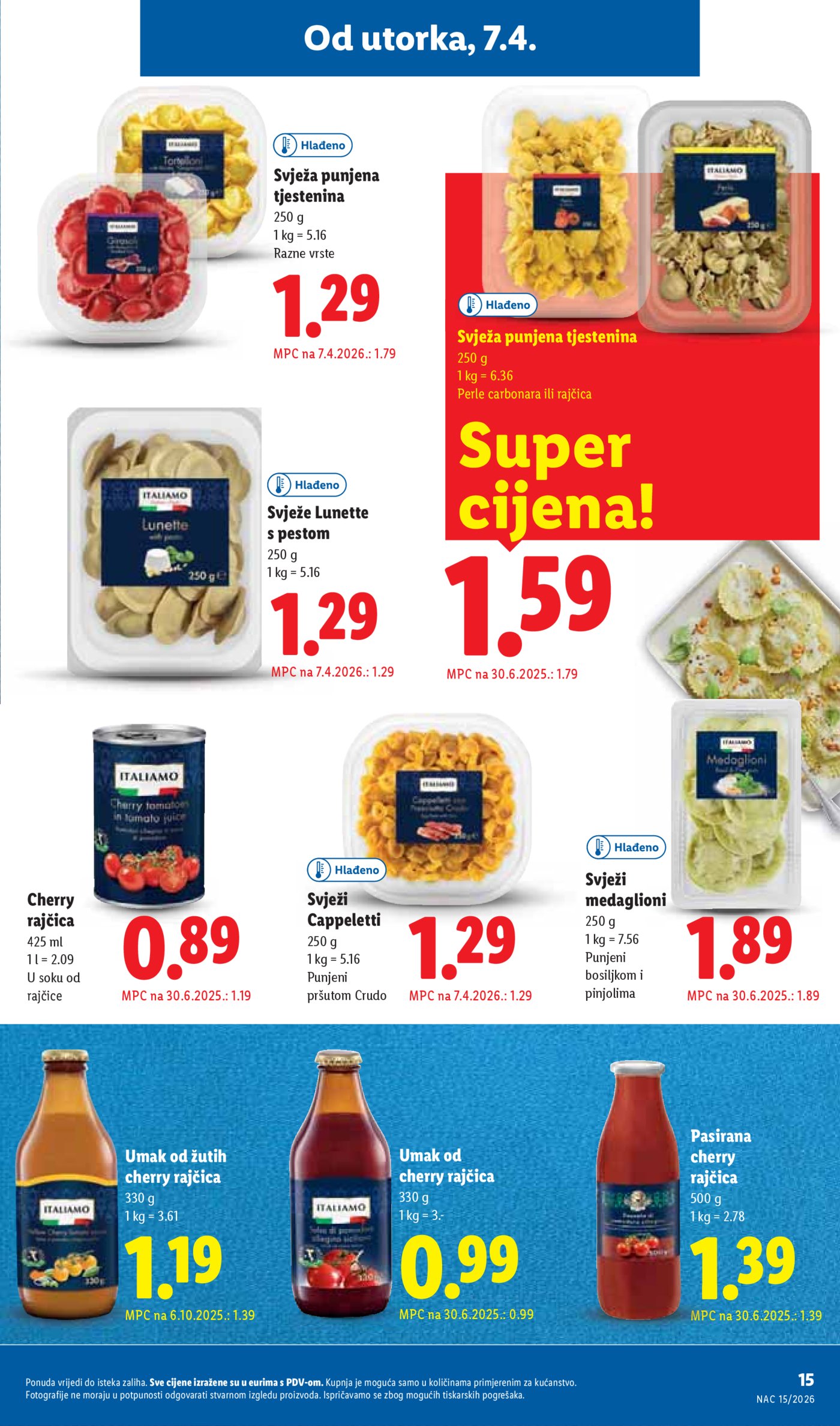 Lidl katalog Super ponuda od Utorka 07.04. - 14.07.2026.
