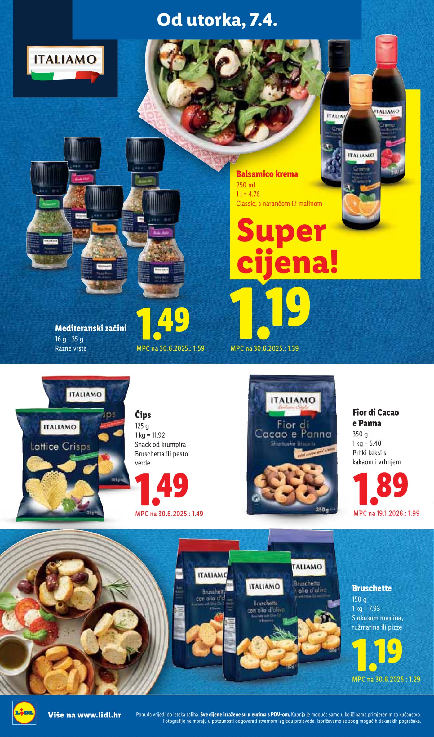 Lidl katalog Super ponuda od Utorka 07.04. - 14.07.2026.