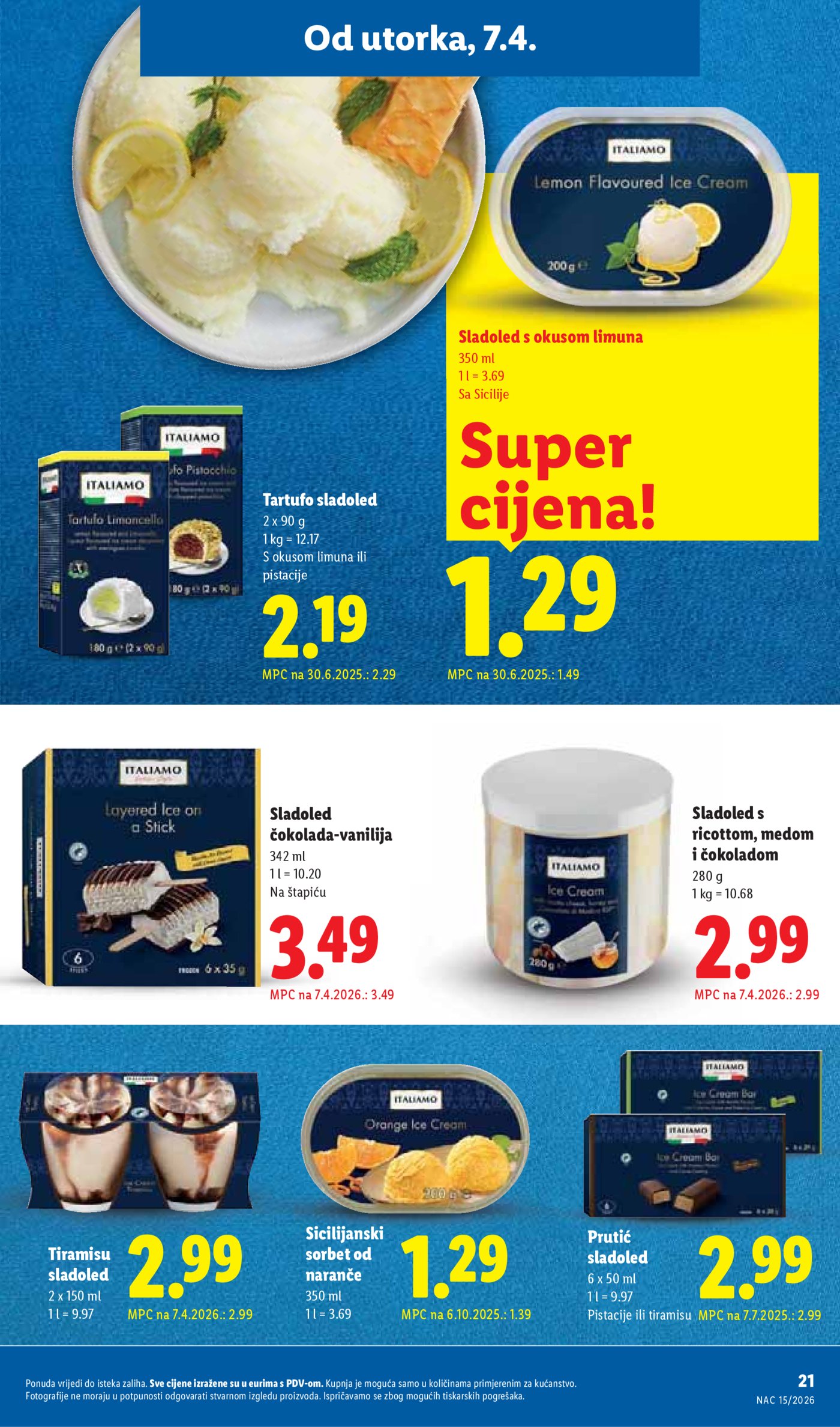 Lidl katalog Super ponuda od Utorka 07.04. - 14.07.2026.